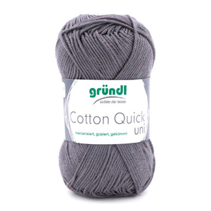 Cotton Quick Uni, 100 % Baumwolle, 50 g/125 m