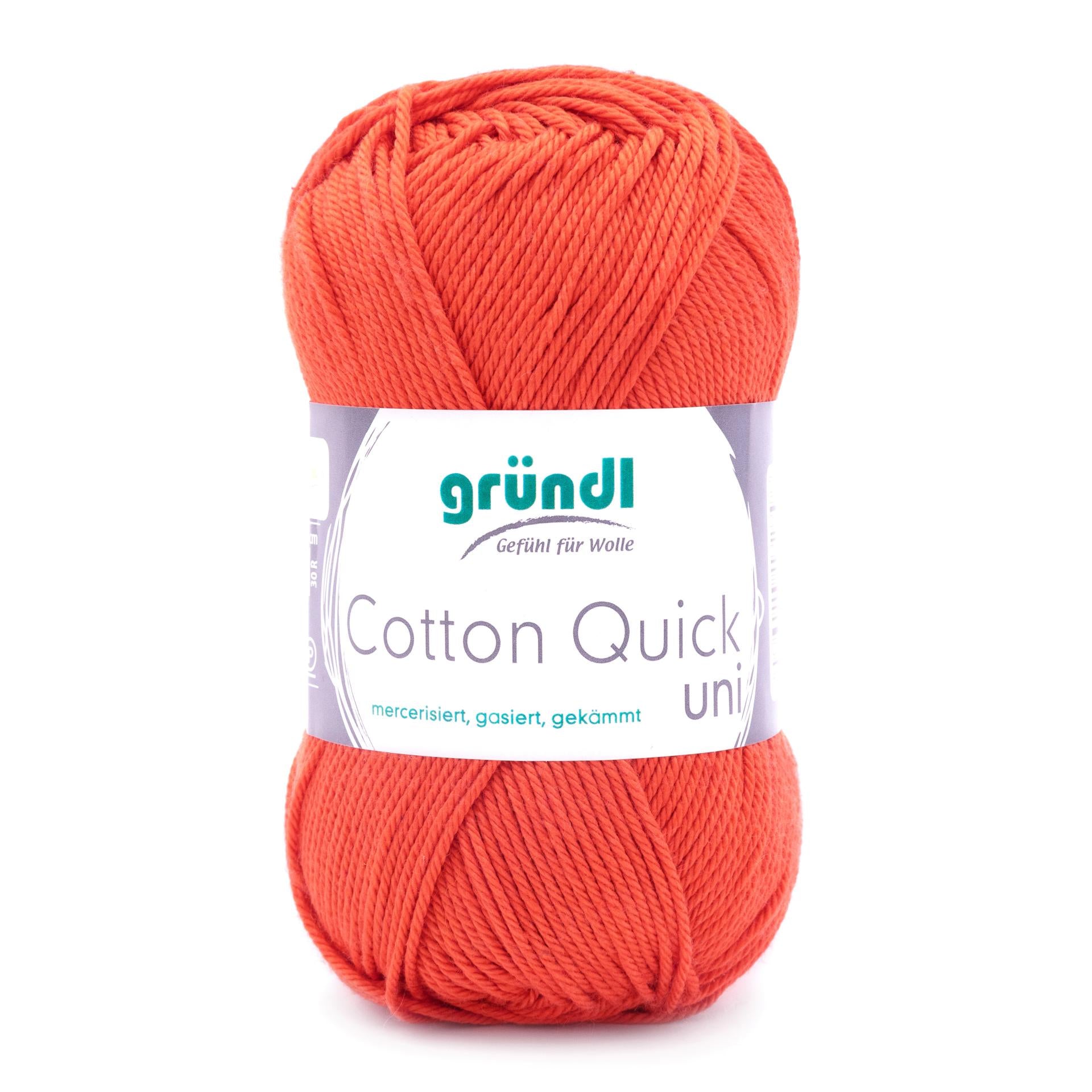 Cotton Quick Uni, 100 % Baumwolle, 50 g/125 m