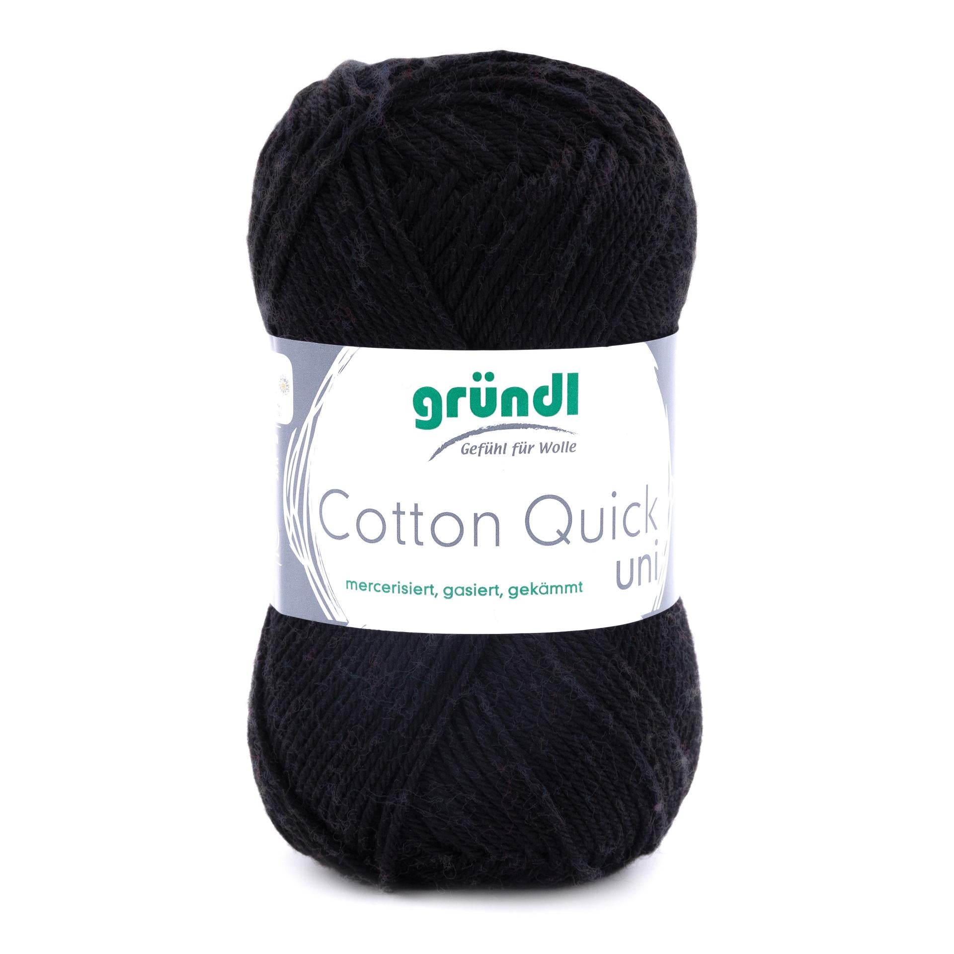 Cotton Quick Uni, 100 % Baumwolle, 50 g/125 m