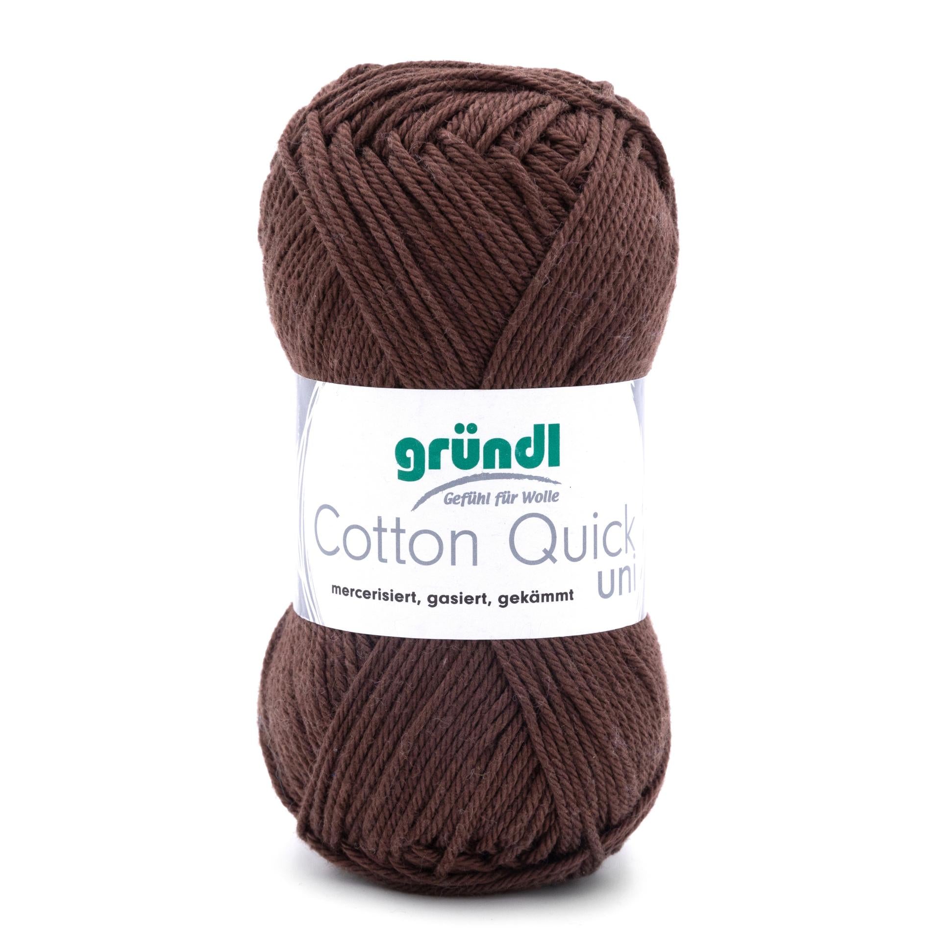 Cotton Quick Uni, 100 % Baumwolle, 50 g/125 m