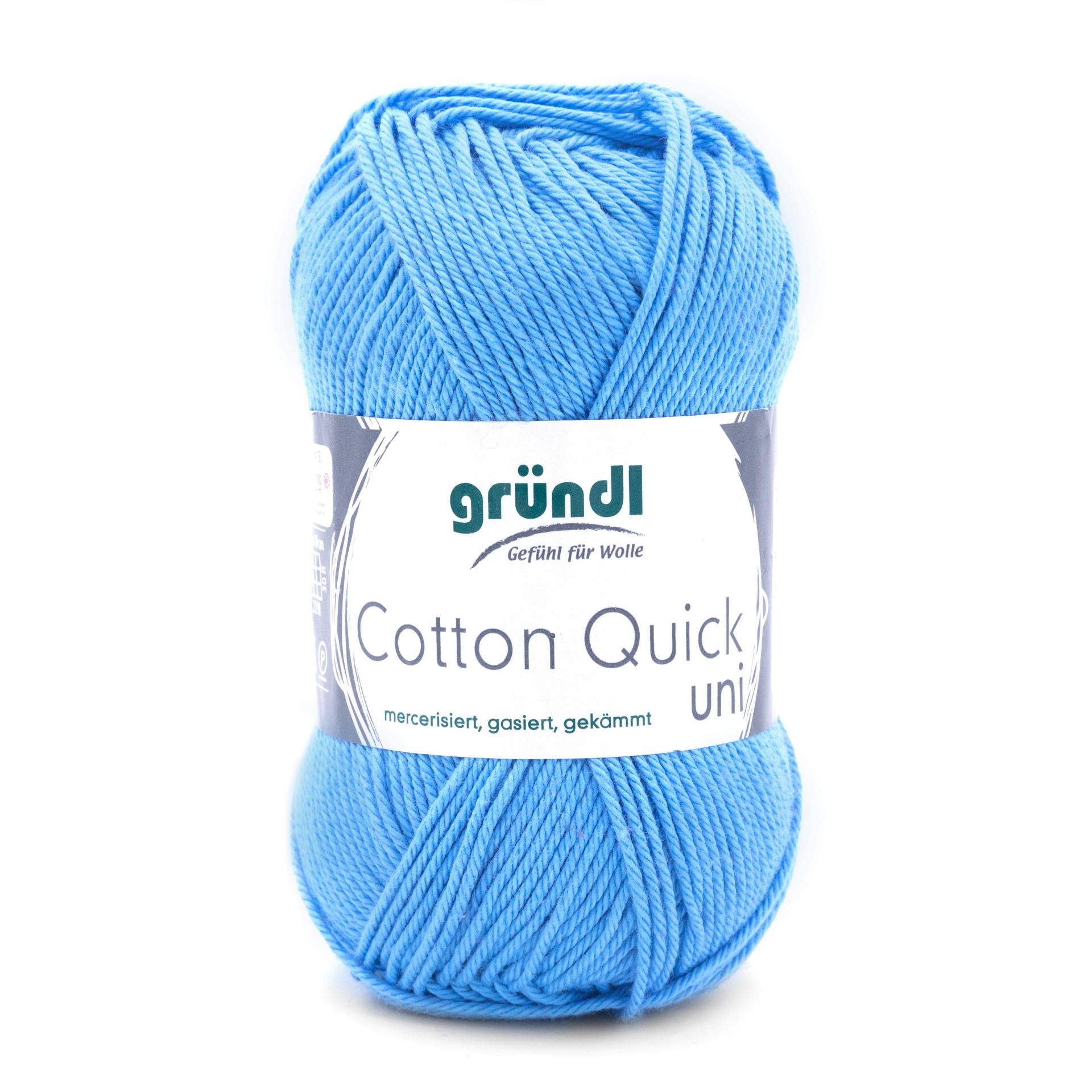 Cotton Quick Uni, 100 % Baumwolle, 50 g/125 m