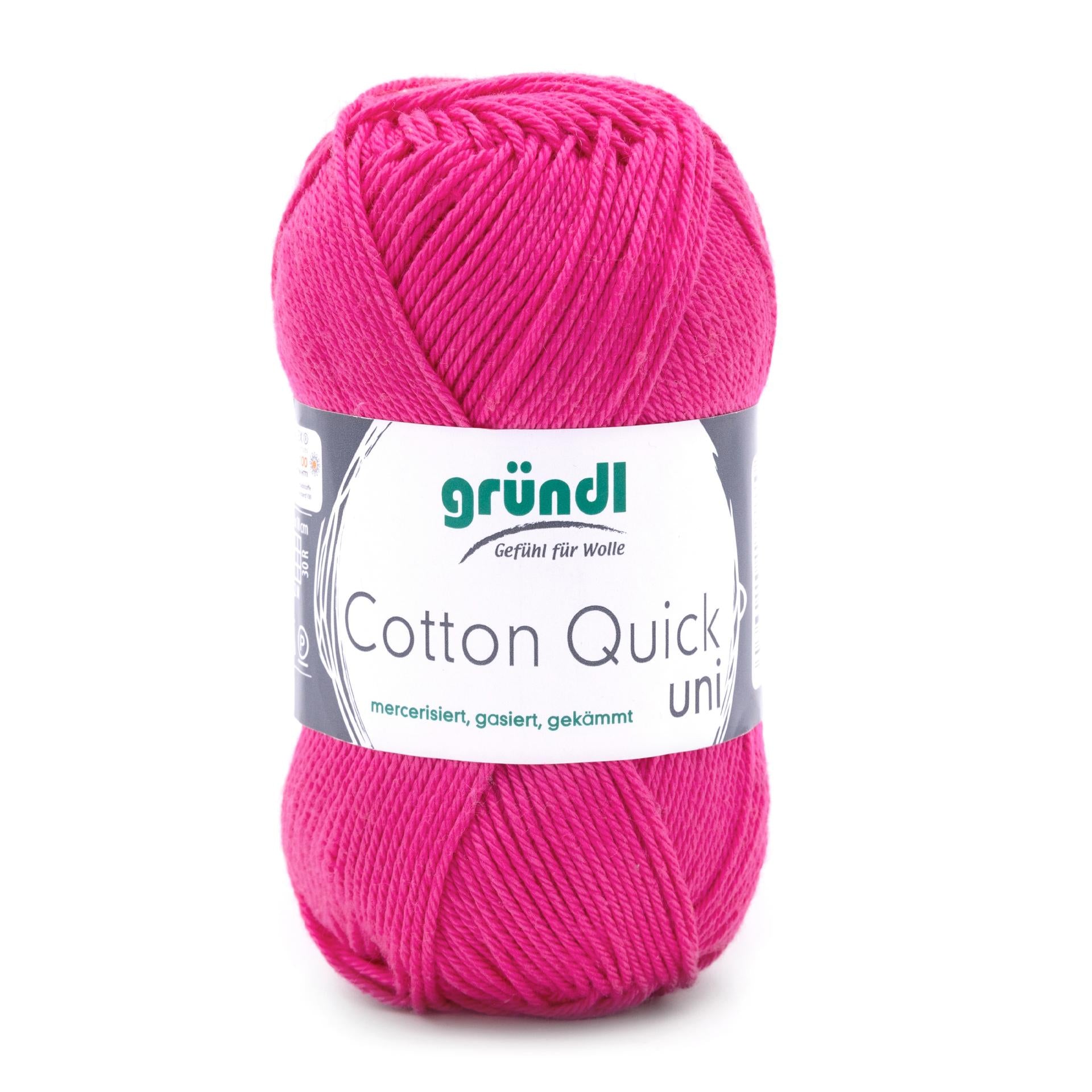 Cotton Quick Uni, 100 % Baumwolle, 50 g/125 m