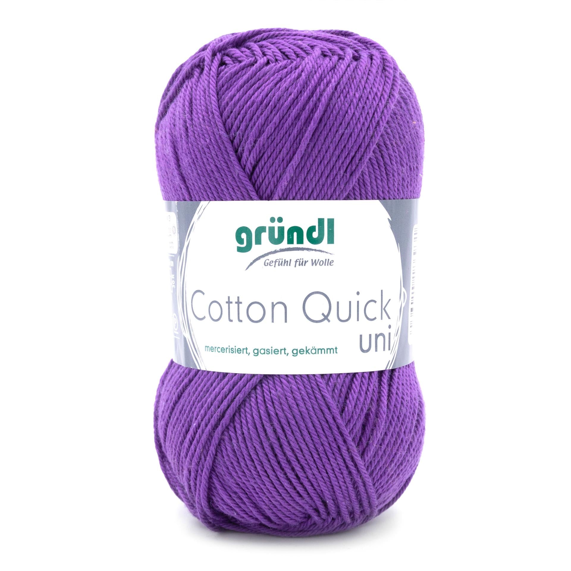 Cotton Quick Uni, 100 % Baumwolle, 50 g/125 m