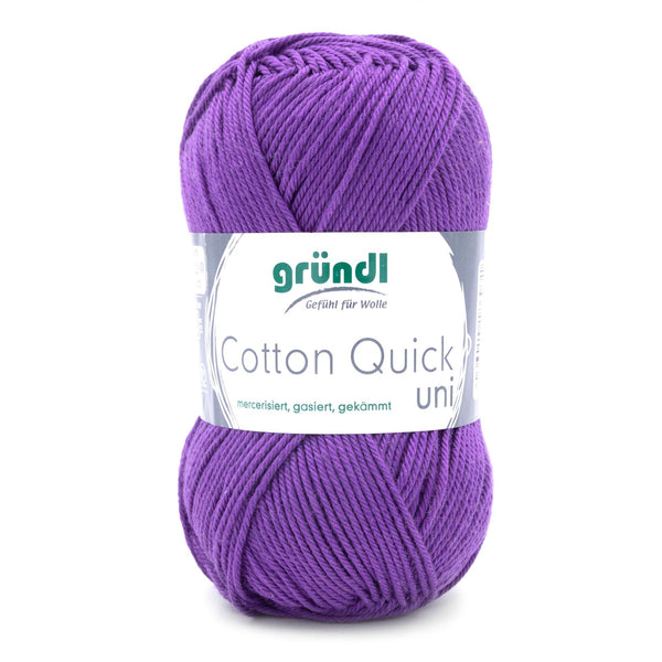 Cotton Quick Uni, 100 % Baumwolle, 50 g/125 m