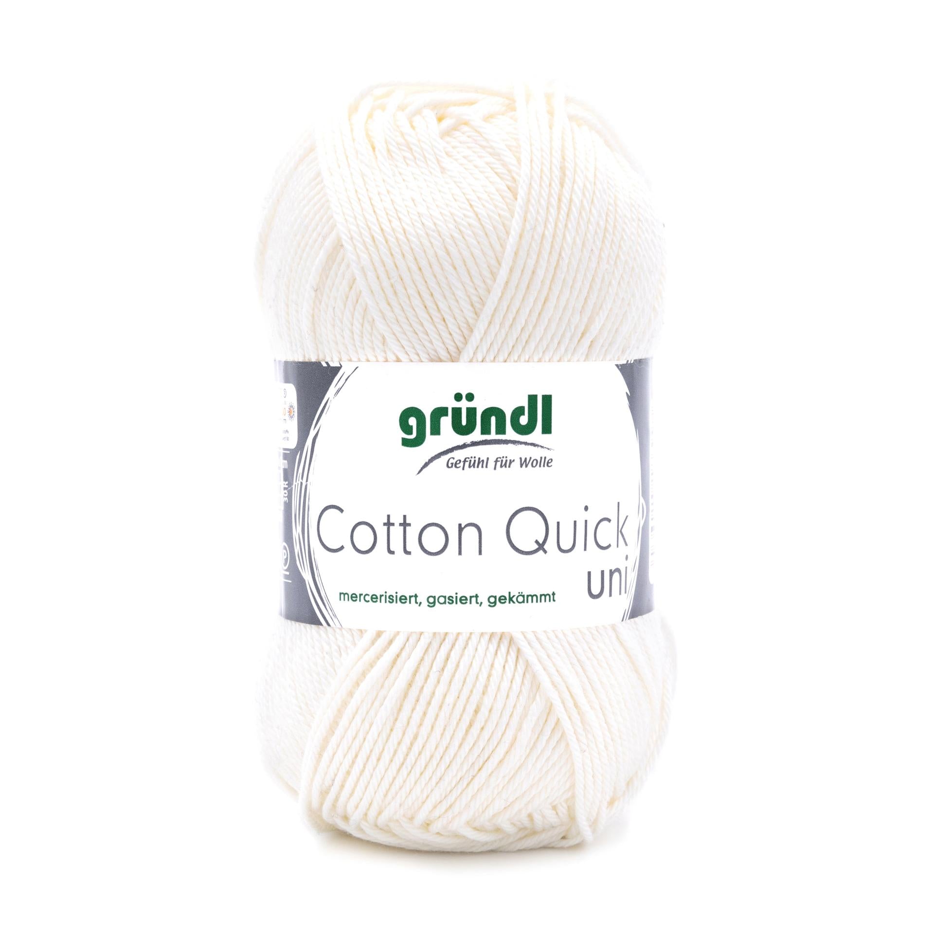 Cotton Quick Uni, 100 % Baumwolle, 50 g/125 m