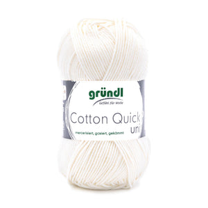 Cotton Quick Uni, 100 % Baumwolle, 50 g/125 m