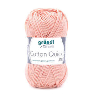 Cotton Quick Uni, 100 % Baumwolle, 50 g/125 m