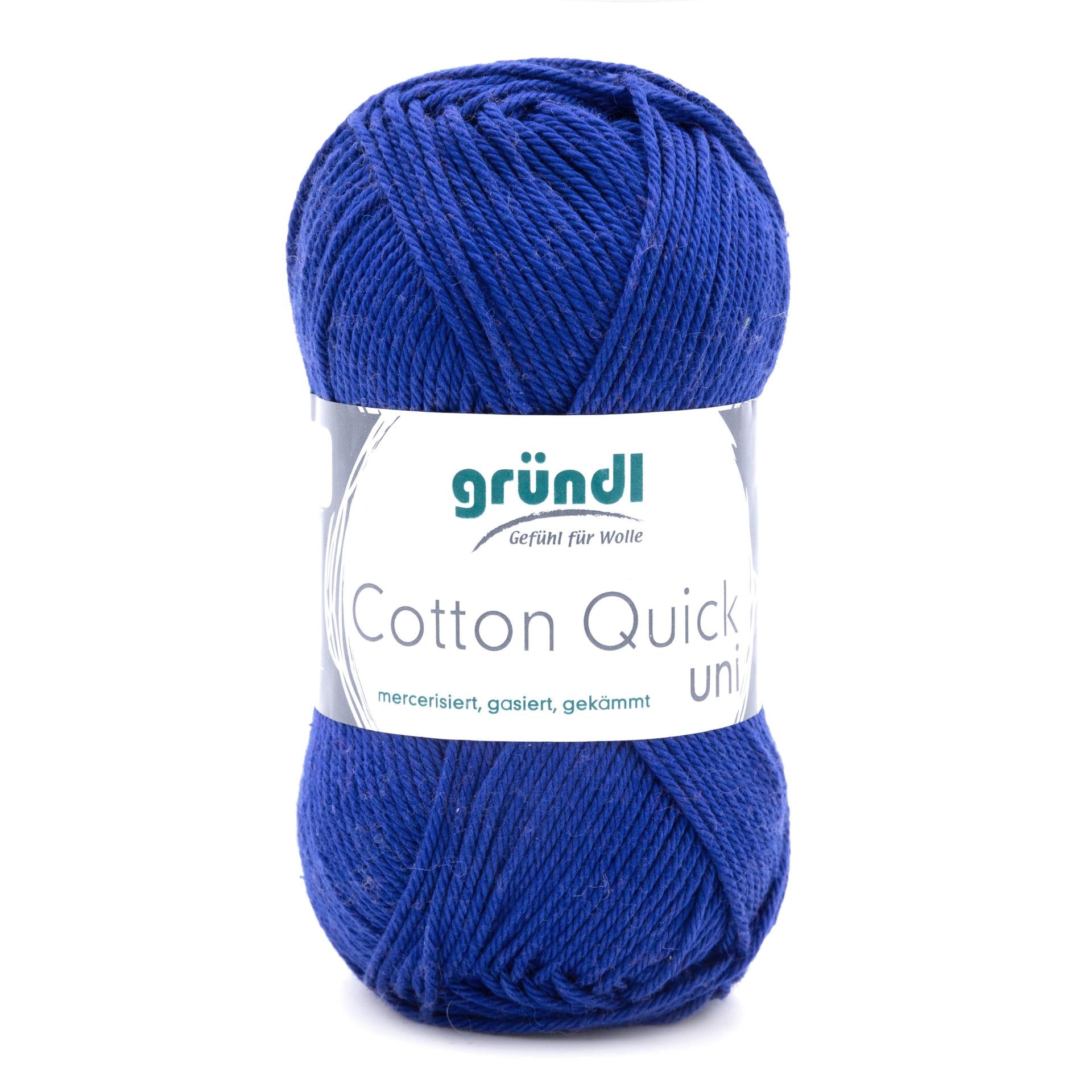 Cotton Quick Uni, 100 % Baumwolle, 50 g/125 m