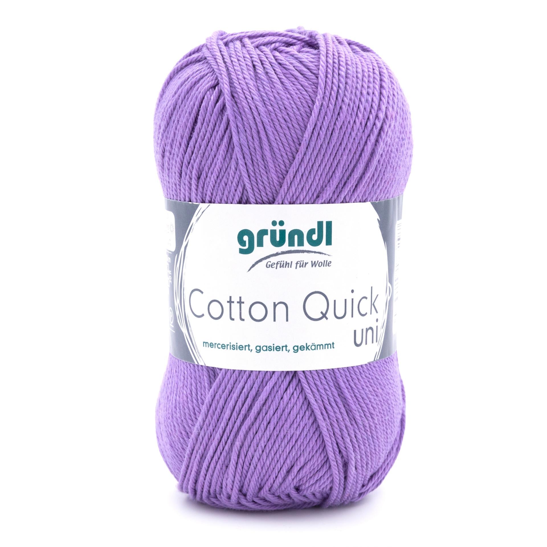 Cotton Quick Uni, 100 % Baumwolle, 50 g/125 m