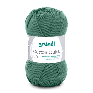 Cotton Quick Uni Baumwollgarn mercerisiert gasiert gekämmt 50g / 125m