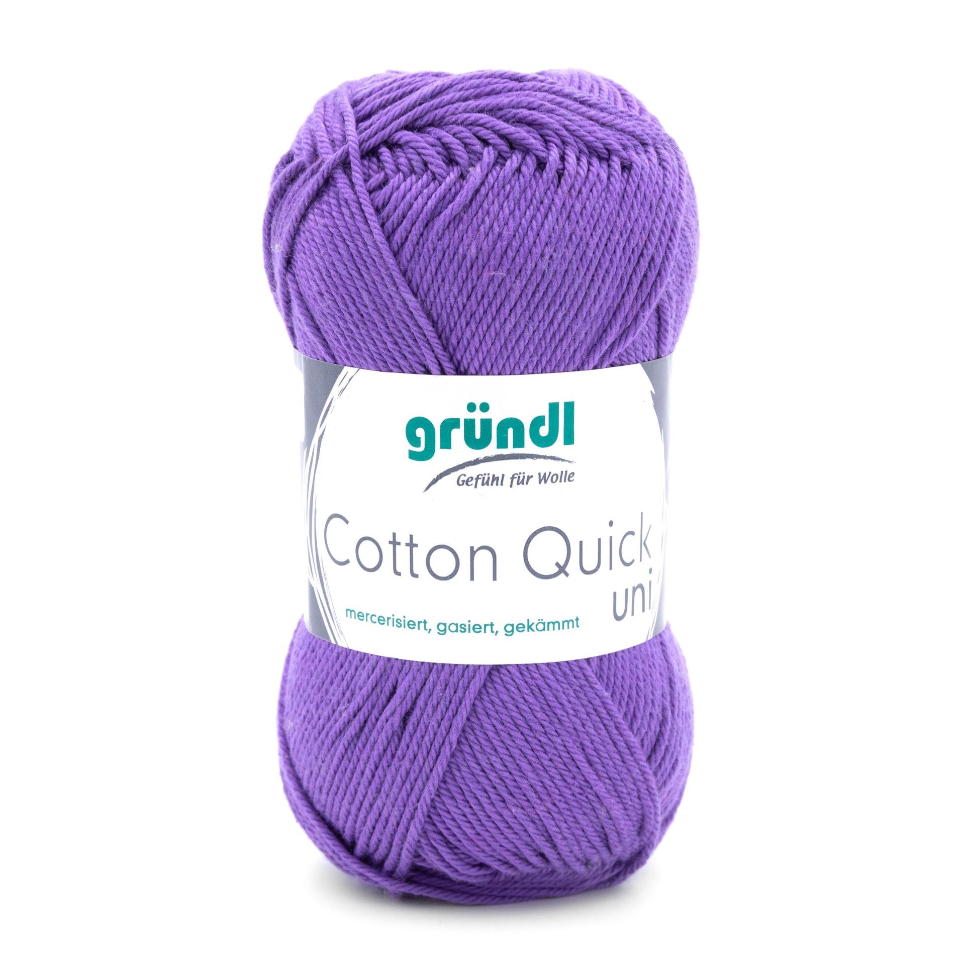 Cotton Quick Uni, 100 % Baumwolle, 50 g/125 m