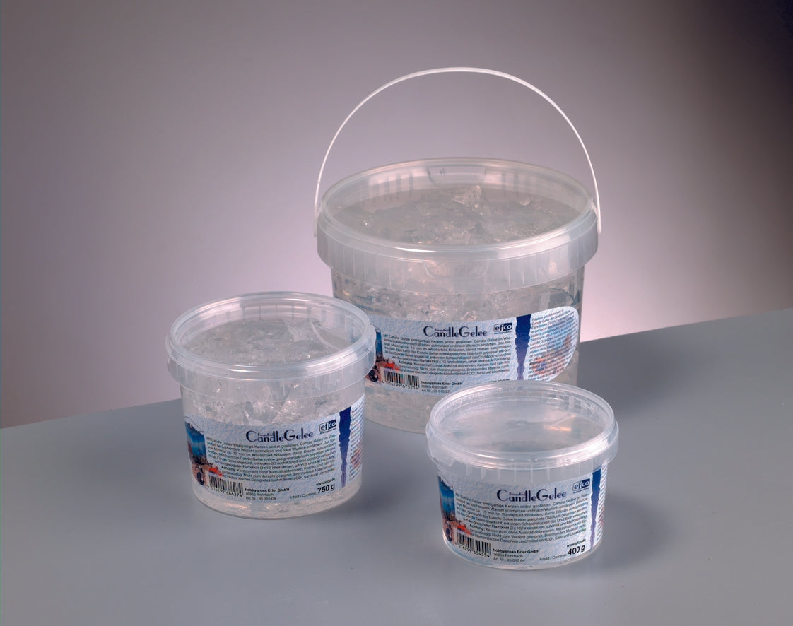 Kerze Gelee Kerzengel kristallklar