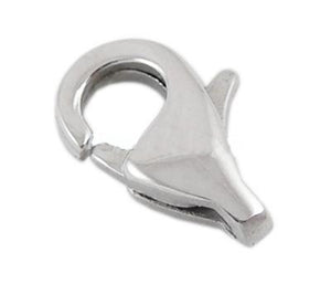 Karabiner Edelstahl platiniert 11mm 1 Stück