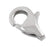 Karabiner Edelstahl platiniert 11mm 1 Stück