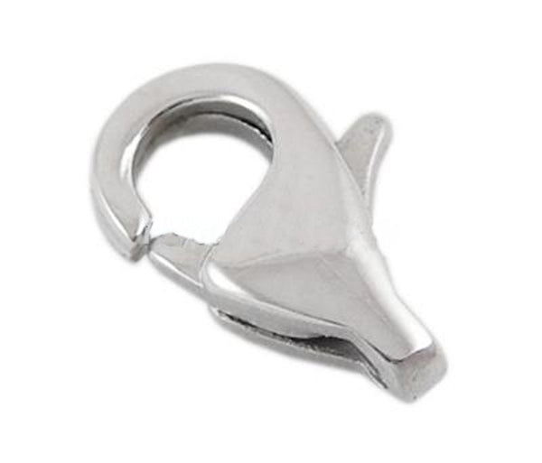 Karabiner Edelstahl platiniert 11mm 1 Stück