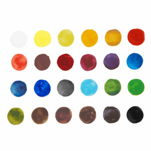 Rico Design Art Master Aquarellfarben in Näpfchen 24 Farben