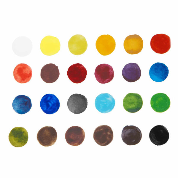 Rico Design Art Master Aquarellfarben in Näpfchen 24 Farben