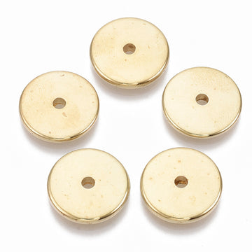 Acrylperle Scheibe flach gold 18x3mm 10 Stück/Btl