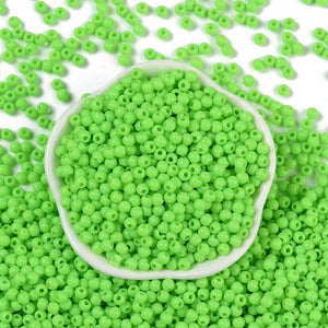 Acrylperlen Uni 4mm Lochbohrung 1,6mm 600 Stück