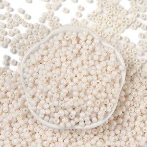 Acrylperlen Uni 4mm Lochbohrung 1,6mm 600 Stück