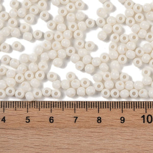 Acrylperlen Uni 4mm Lochbohrung 1,6mm 600 Stück