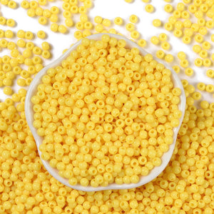 Acrylperlen Uni 4mm Lochbohrung 1,6mm 600 Stück