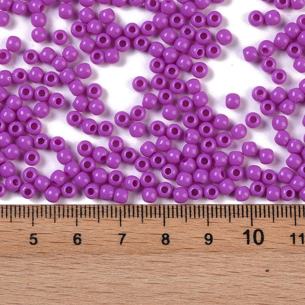Acrylperlen Uni 4mm Lochbohrung 1,6mm 600 Stück