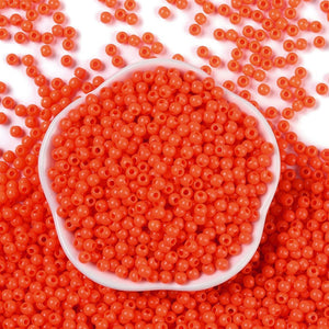 Acrylperlen Uni 4mm Lochbohrung 1,6mm 600 Stück