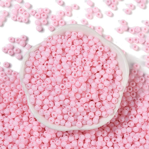 Acrylperlen Uni 4mm Lochbohrung 1,6mm 600 Stück