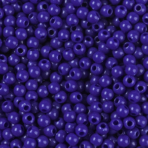 Acrylperlen Uni 4mm Lochbohrung 1,6mm 600 Stück