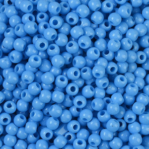 Acrylperlen Uni 4mm Lochbohrung 1,6mm 600 Stück