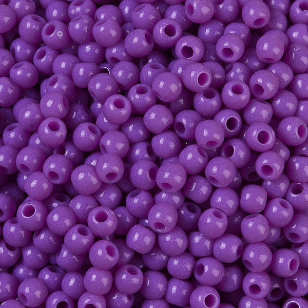 Acrylperlen Uni 4mm Lochbohrung 1,6mm 600 Stück
