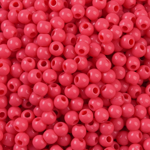 Acrylperlen Uni 4mm Lochbohrung 1,6mm 600 Stück