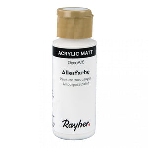 Rayher Allesfarbe, 59ml DecoArt Bastelfarbe Acrylfarbe Hobbyfarbe