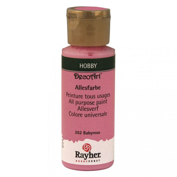 Rayher Allesfarbe, 59ml DecoArt Bastelfarbe Acrylfarbe Hobbyfarbe