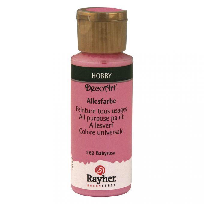Rayher Allesfarbe, 59ml DecoArt Bastelfarbe Acrylfarbe Hobbyfarbe