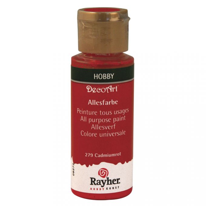 Rayher Allesfarbe, 59ml DecoArt Bastelfarbe Acrylfarbe Hobbyfarbe