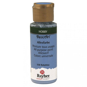 Rayher Allesfarbe, 59ml DecoArt Bastelfarbe Acrylfarbe Hobbyfarbe