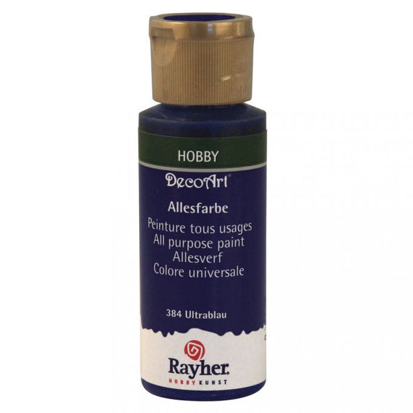 Rayher Allesfarbe, 59ml DecoArt Bastelfarbe Acrylfarbe Hobbyfarbe