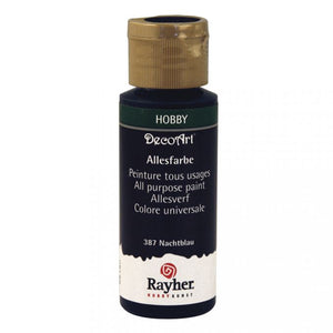 Rayher Allesfarbe, 59ml DecoArt Bastelfarbe Acrylfarbe Hobbyfarbe