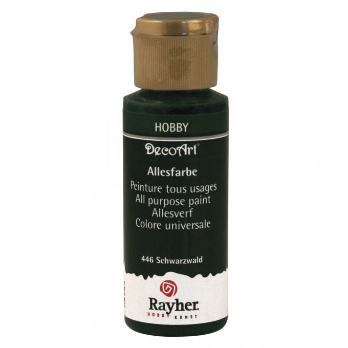 Rayher Allesfarbe, 59ml DecoArt Bastelfarbe Acrylfarbe Hobbyfarbe