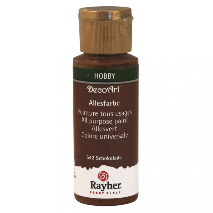 Rayher Allesfarbe, 59ml DecoArt Bastelfarbe Acrylfarbe Hobbyfarbe