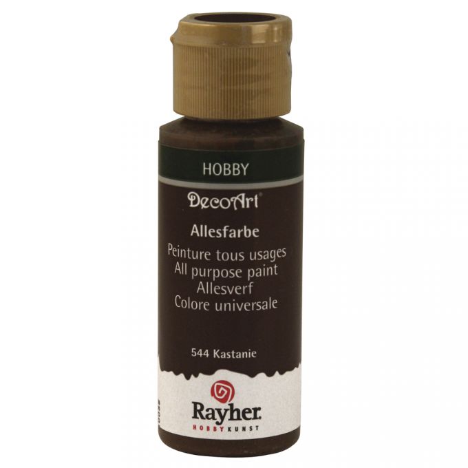 Rayher Allesfarbe, 59ml DecoArt Bastelfarbe Acrylfarbe Hobbyfarbe
