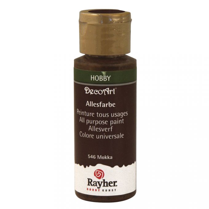 Rayher Allesfarbe, 59ml DecoArt Bastelfarbe Acrylfarbe Hobbyfarbe