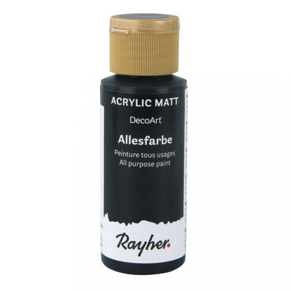 Rayher Allesfarbe, 59ml DecoArt Bastelfarbe Acrylfarbe Hobbyfarbe