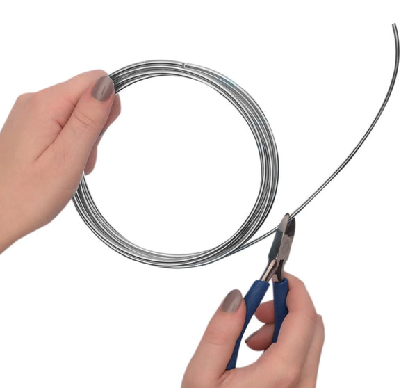 Aludraht silber rund 3mm 5m/Pkg.