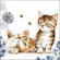 Ambiente Servietten Cats and Bees 33x33cm 20 Stück/Packung