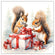 Ambiente Servietten Great Gift Eichhörnchen FSC Mix 33x33cm 20 Stück / Packung