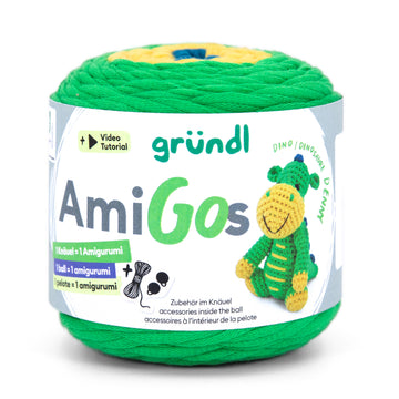 Gründl AmiGos Amigorumi Knäul Set mit Zubehör