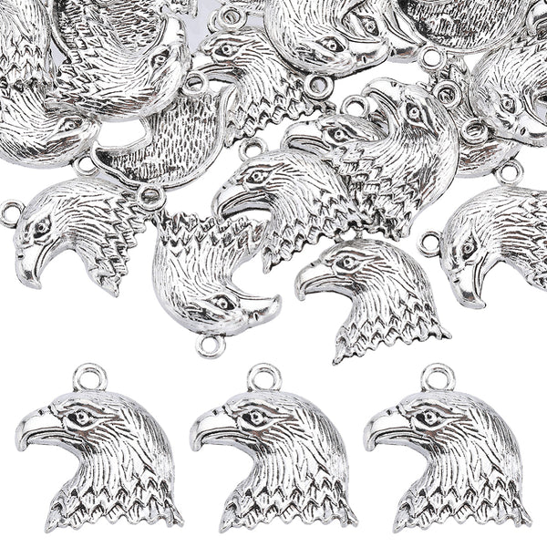 Anhänger Adler antiksilber 21,8×18,7mm 1 Stück